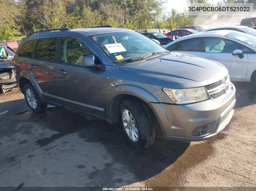 DODGE JOURNEY 2013, VIN 3C4PDCBG6DT521022