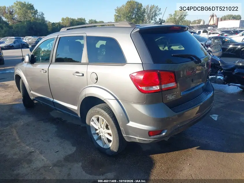 2013 DODGE JOURNEY VIN 3C4PDCBG6DT521022 — фото 3