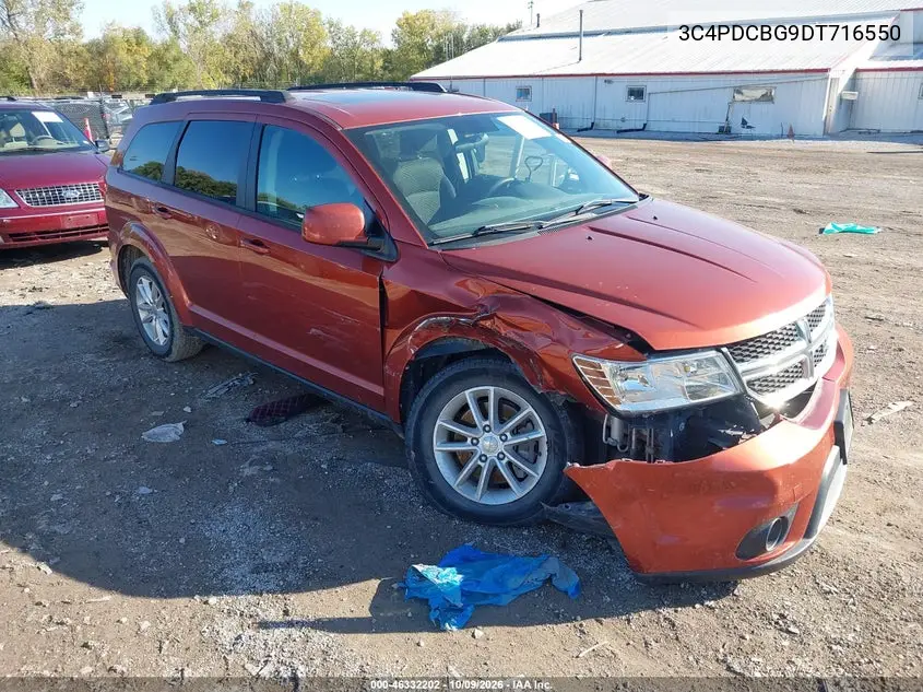 DODGE JOURNEY 2013, VIN 3C4PDCBG9DT716550