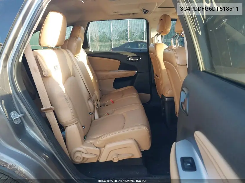 2013 DODGE JOURNEY VIN 3C4PDDFG6DT518511 — фото 8