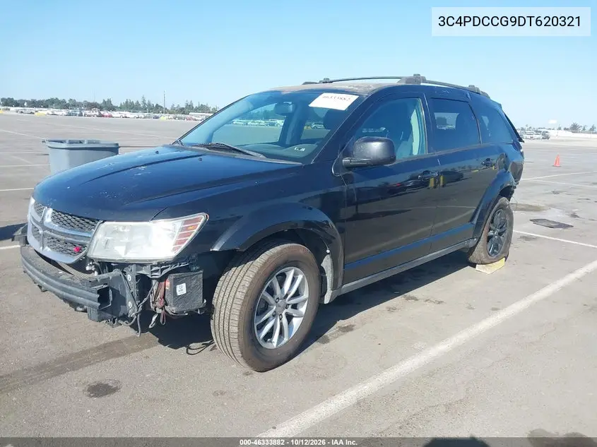2013 DODGE JOURNEY VIN 3C4PDCCG9DT620321 — фото 2