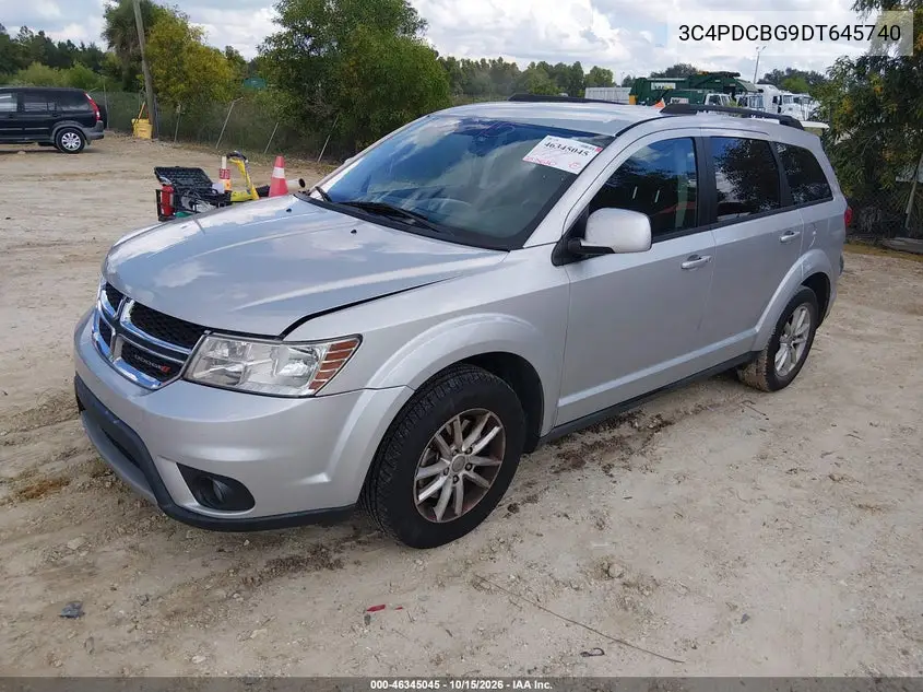 2013 DODGE JOURNEY VIN 3C4PDCBG9DT645740 — фото 2