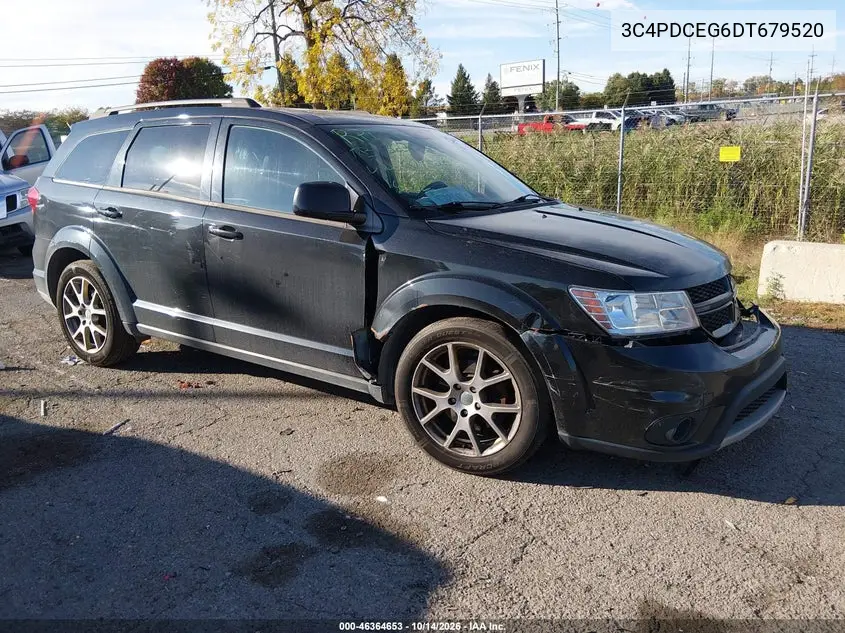 DODGE JOURNEY 2013, VIN 3C4PDCEG6DT679520