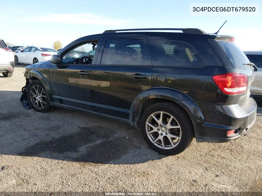 2013 DODGE JOURNEY VIN 3C4PDCEG6DT679520 — фото 3