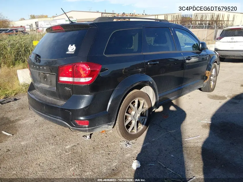 2013 DODGE JOURNEY VIN 3C4PDCEG6DT679520 — фото 4