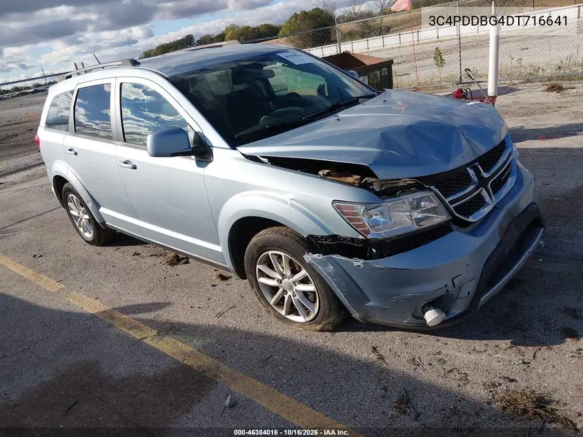 DODGE JOURNEY 2013, VIN 3C4PDDBG4DT716641