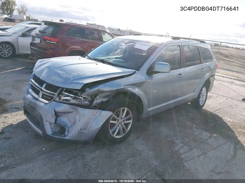 2013 DODGE JOURNEY VIN 3C4PDDBG4DT716641 — фото 2