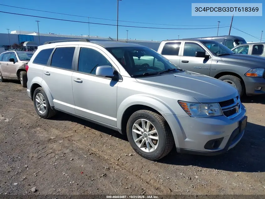 DODGE JOURNEY 2013, VIN 3C4PDCBG3DT618369