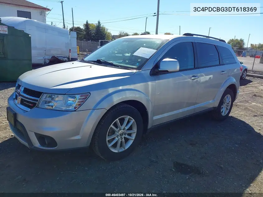 2013 DODGE JOURNEY VIN 3C4PDCBG3DT618369 — фото 2