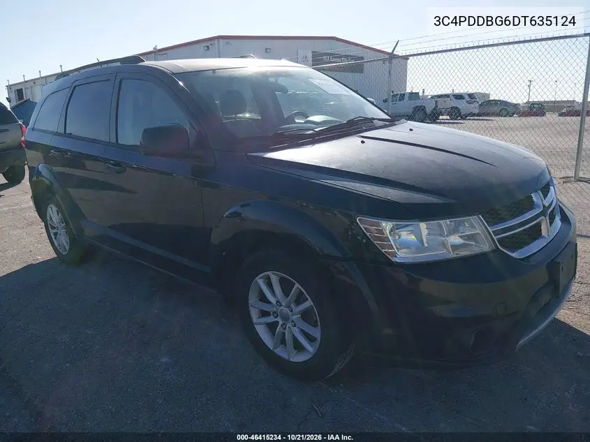 DODGE JOURNEY 2013, VIN 3C4PDDBG6DT635124
