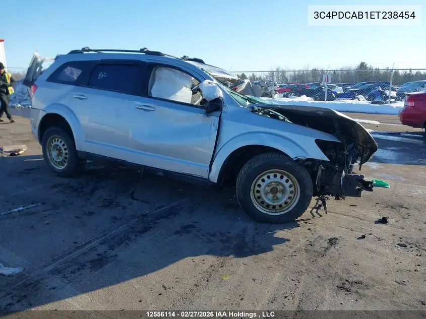 DODGE JOURNEY 2014, VIN 3C4PDCAB1ET238454