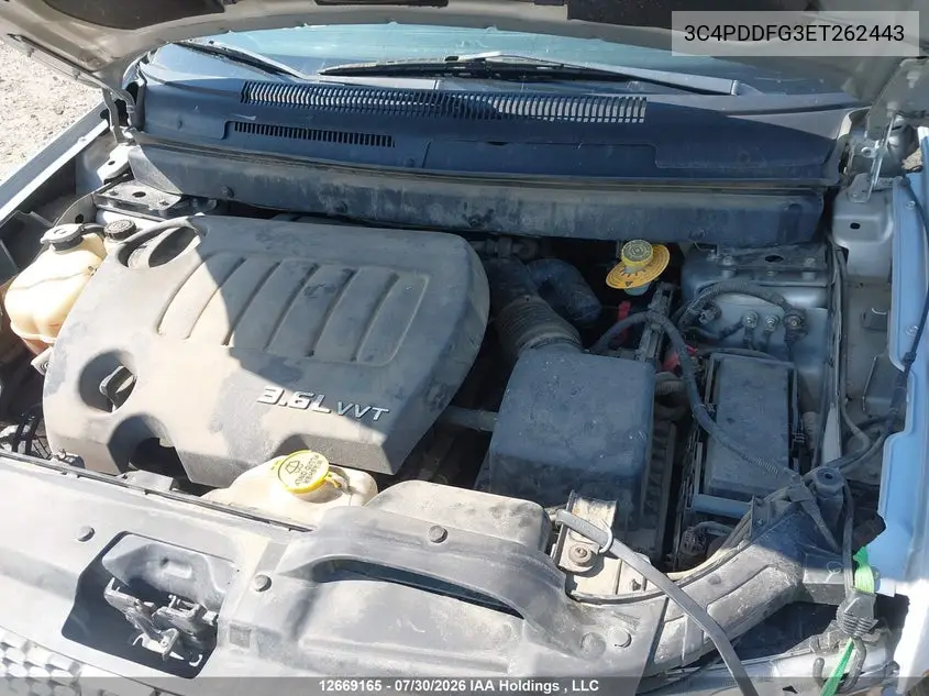 2014 DODGE JOURNEY VIN 3C4PDDFG3ET262443 — фото 10