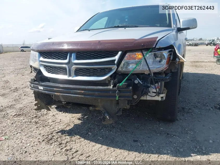 2014 DODGE JOURNEY VIN 3C4PDDFG3ET262443 — фото 6