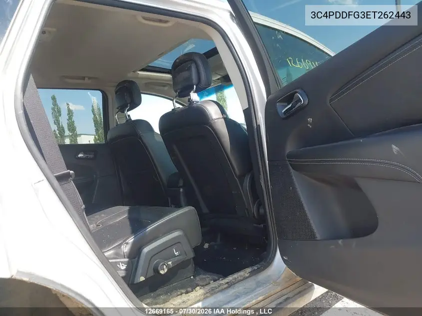 2014 DODGE JOURNEY VIN 3C4PDDFG3ET262443 — фото 8