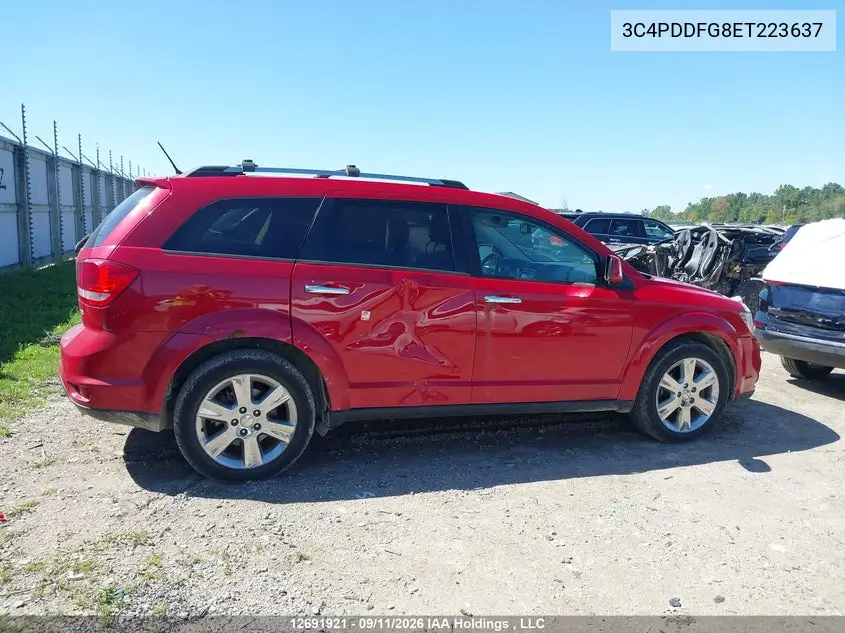 2014 DODGE JOURNEY VIN 3C4PDDFG8ET223637 — фото 14