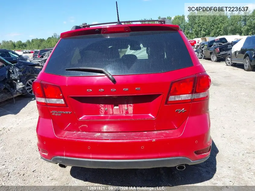 2014 DODGE JOURNEY VIN 3C4PDDFG8ET223637 — фото 17
