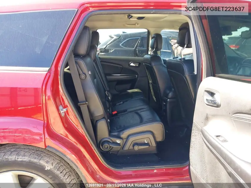 2014 DODGE JOURNEY VIN 3C4PDDFG8ET223637 — фото 8