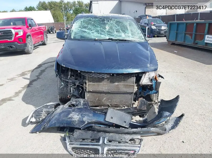 2014 DODGE JOURNEY VIN 3C4PDCCG7ET223417 — фото 12