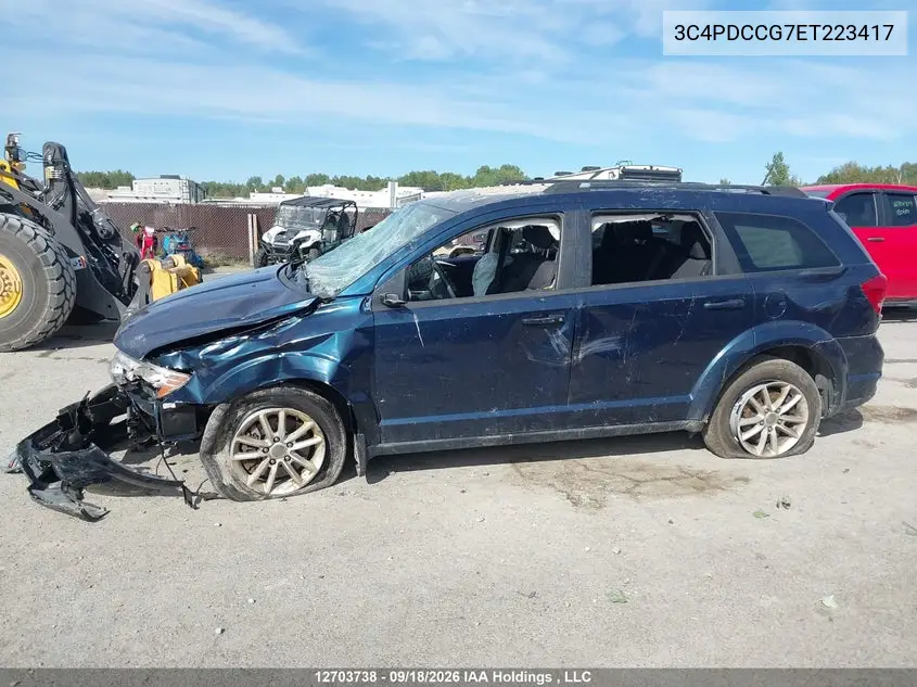 2014 DODGE JOURNEY VIN 3C4PDCCG7ET223417 — фото 14