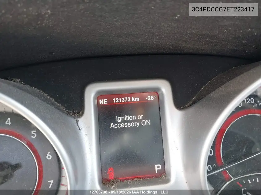 2014 DODGE JOURNEY VIN 3C4PDCCG7ET223417 — фото 15