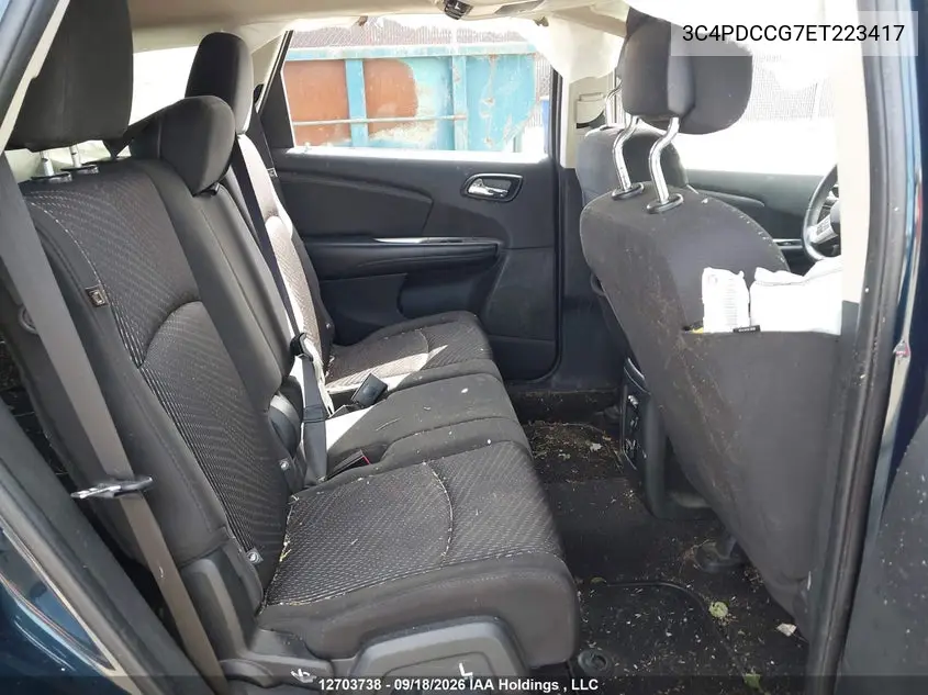 2014 DODGE JOURNEY VIN 3C4PDCCG7ET223417 — фото 8