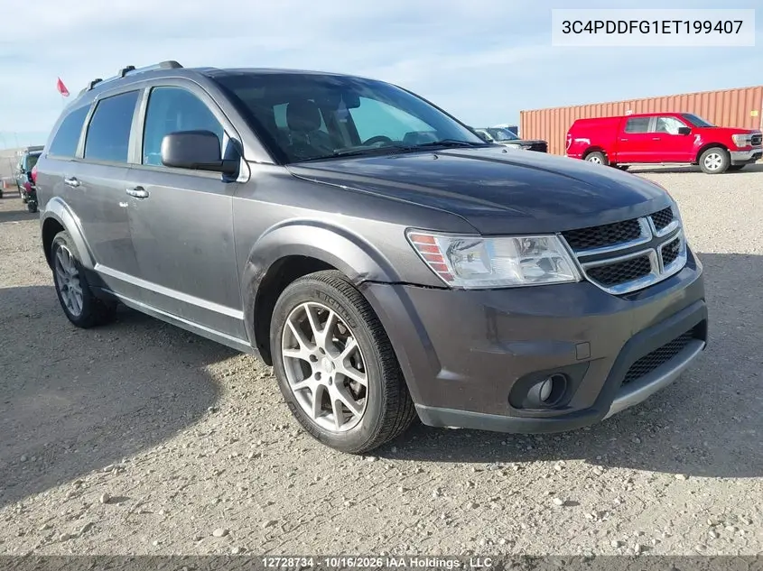 DODGE JOURNEY 2014, VIN 3C4PDDFG1ET199407