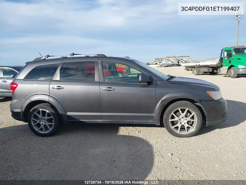 2014 DODGE JOURNEY VIN 3C4PDDFG1ET199407 — фото 13