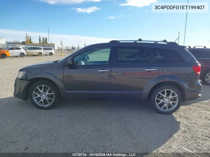 2014 DODGE JOURNEY VIN 3C4PDDFG1ET199407 — фото 14