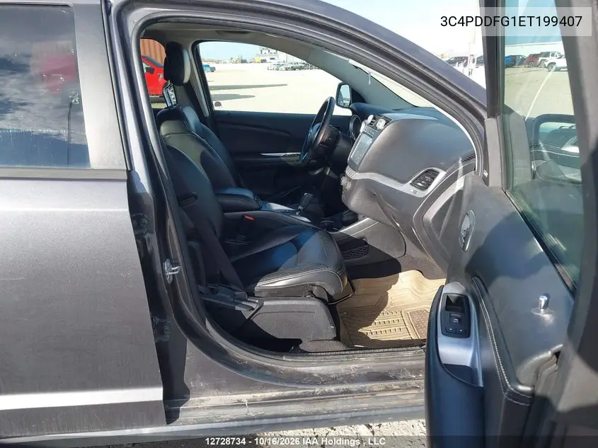 2014 DODGE JOURNEY VIN 3C4PDDFG1ET199407 — фото 5