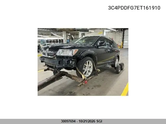 2014 DODGE JOURNEY VIN 3C4PDDFG7ET161910 — фото 3