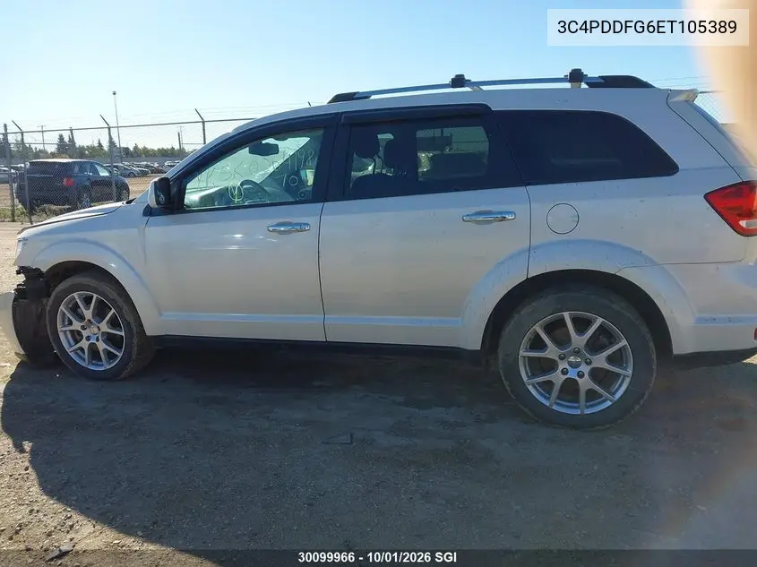 2014 DODGE JOURNEY VIN 3C4PDDFG6ET105389 — фото 14