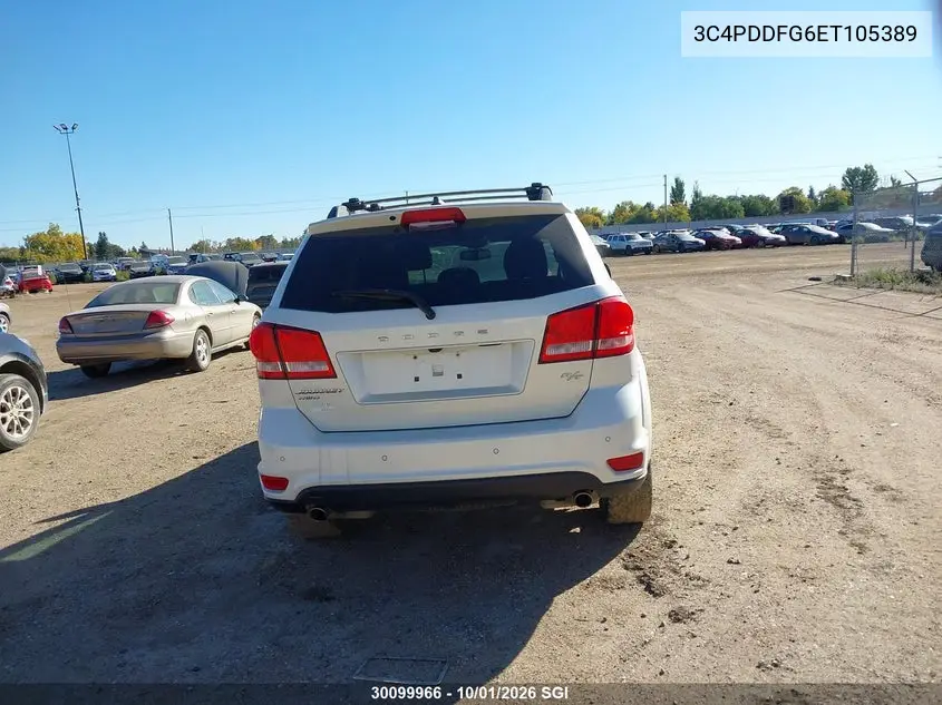 2014 DODGE JOURNEY VIN 3C4PDDFG6ET105389 — фото 16