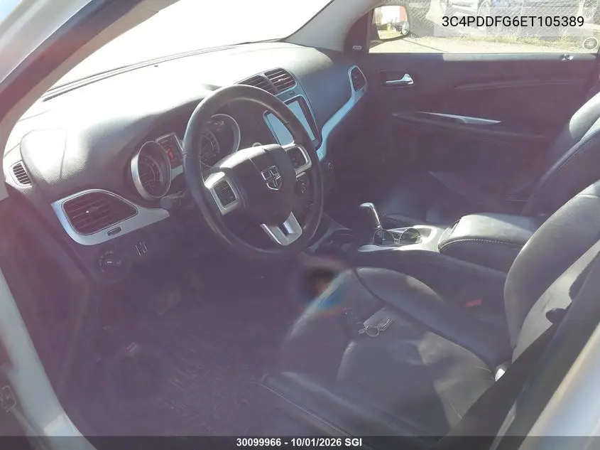 2014 DODGE JOURNEY VIN 3C4PDDFG6ET105389 — фото 5