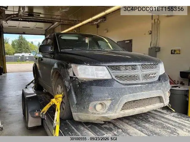 DODGE JOURNEY 2014, VIN 3C4PDCCG1ET155356