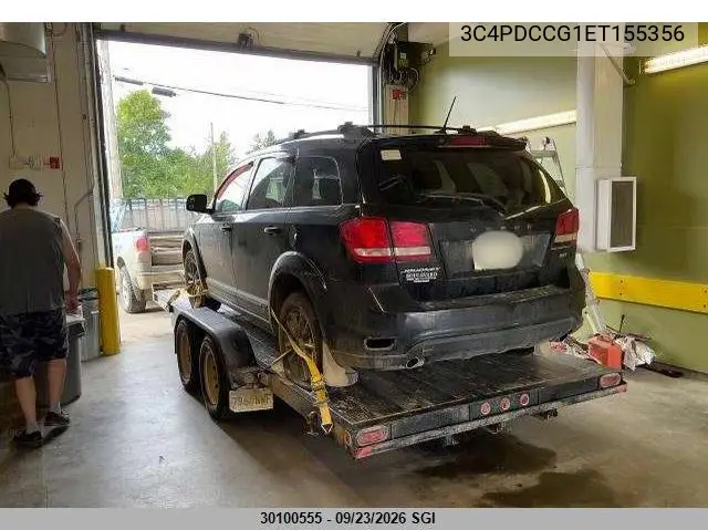 2014 DODGE JOURNEY VIN 3C4PDCCG1ET155356 — фото 3