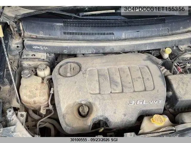 2014 DODGE JOURNEY VIN 3C4PDCCG1ET155356 — фото 7