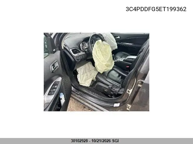 2014 DODGE JOURNEY VIN 3C4PDDFG5ET199362 — фото 5