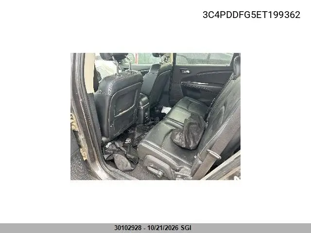 2014 DODGE JOURNEY VIN 3C4PDDFG5ET199362 — фото 7