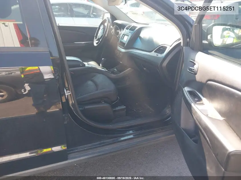 2014 DODGE JOURNEY VIN 3C4PDCBG5ET115251 — фото 5