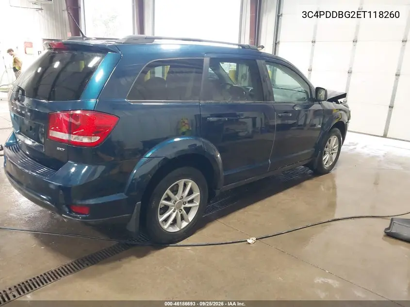 2014 DODGE JOURNEY VIN 3C4PDDBG2ET118260 — фото 4