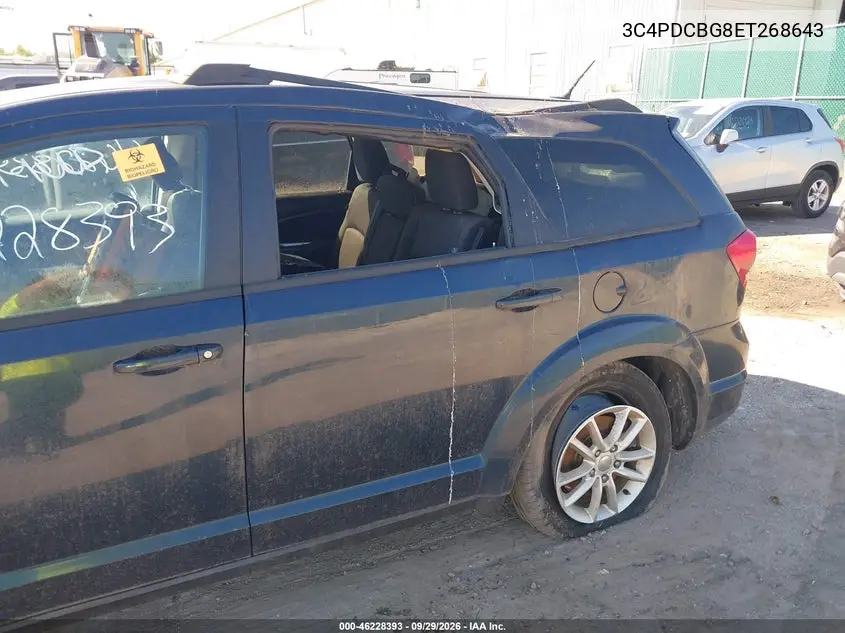 2014 DODGE JOURNEY VIN 3C4PDCBG8ET268643 — фото 6