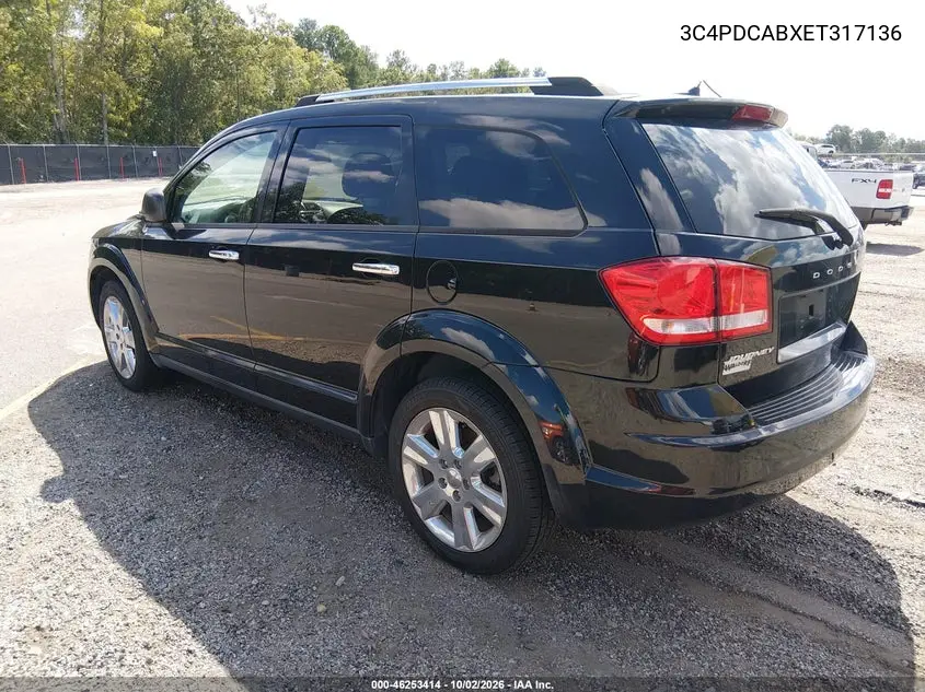 2014 DODGE JOURNEY VIN 3C4PDCABXET317136 — фото 3