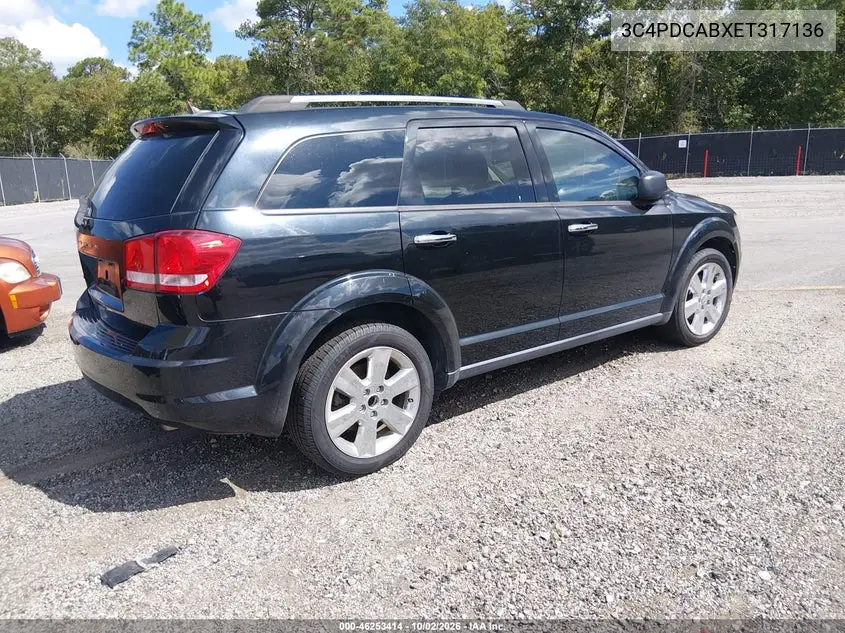 2014 DODGE JOURNEY VIN 3C4PDCABXET317136 — фото 4