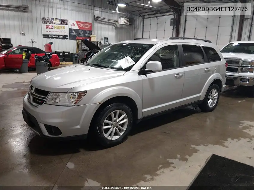2014 DODGE JOURNEY VIN 3C4PDDBG4ET127476 — фото 2
