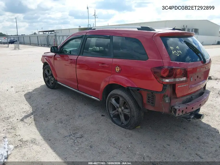 2014 DODGE JOURNEY VIN 3C4PDCGB2ET292899 — фото 3