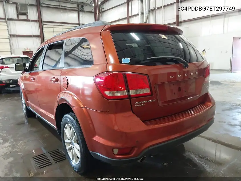 2014 DODGE JOURNEY VIN 3C4PDDBG7ET297749 — фото 3
