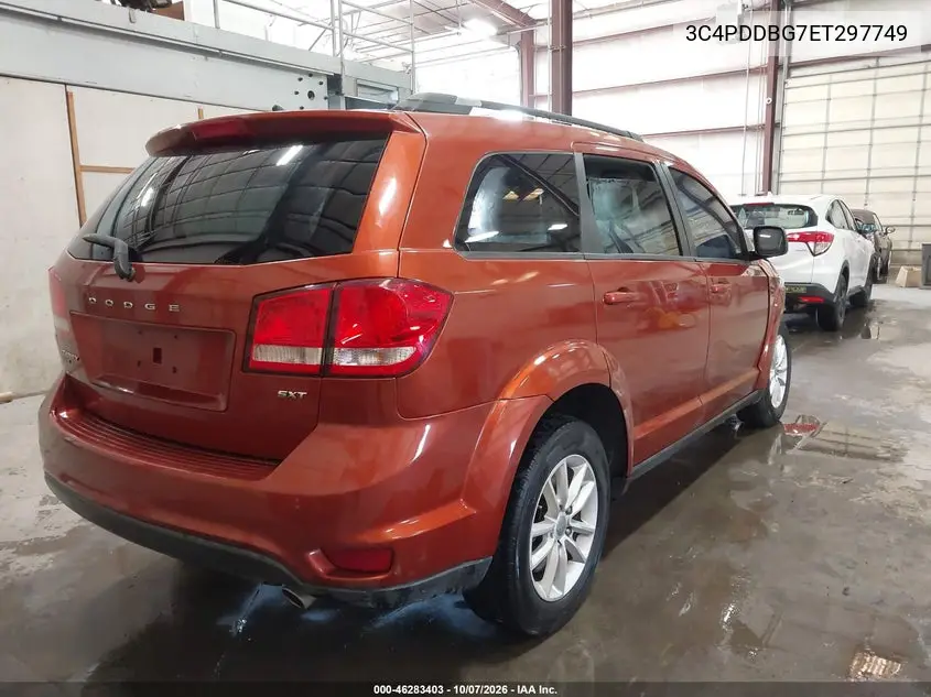 2014 DODGE JOURNEY VIN 3C4PDDBG7ET297749 — фото 4