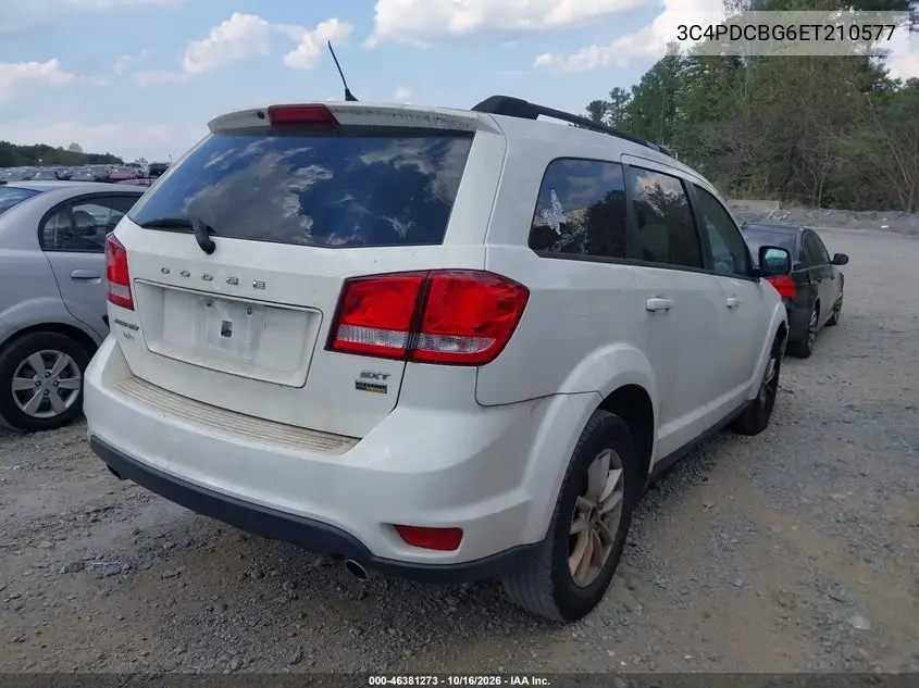 2014 DODGE JOURNEY VIN 3C4PDCBG6ET210577 — фото 4