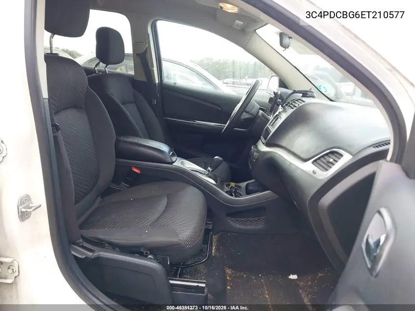 2014 DODGE JOURNEY VIN 3C4PDCBG6ET210577 — фото 5