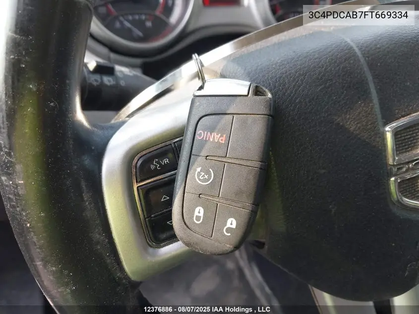 2015 DODGE JOURNEY VIN 3C4PDCAB7FT669334 — фото 11